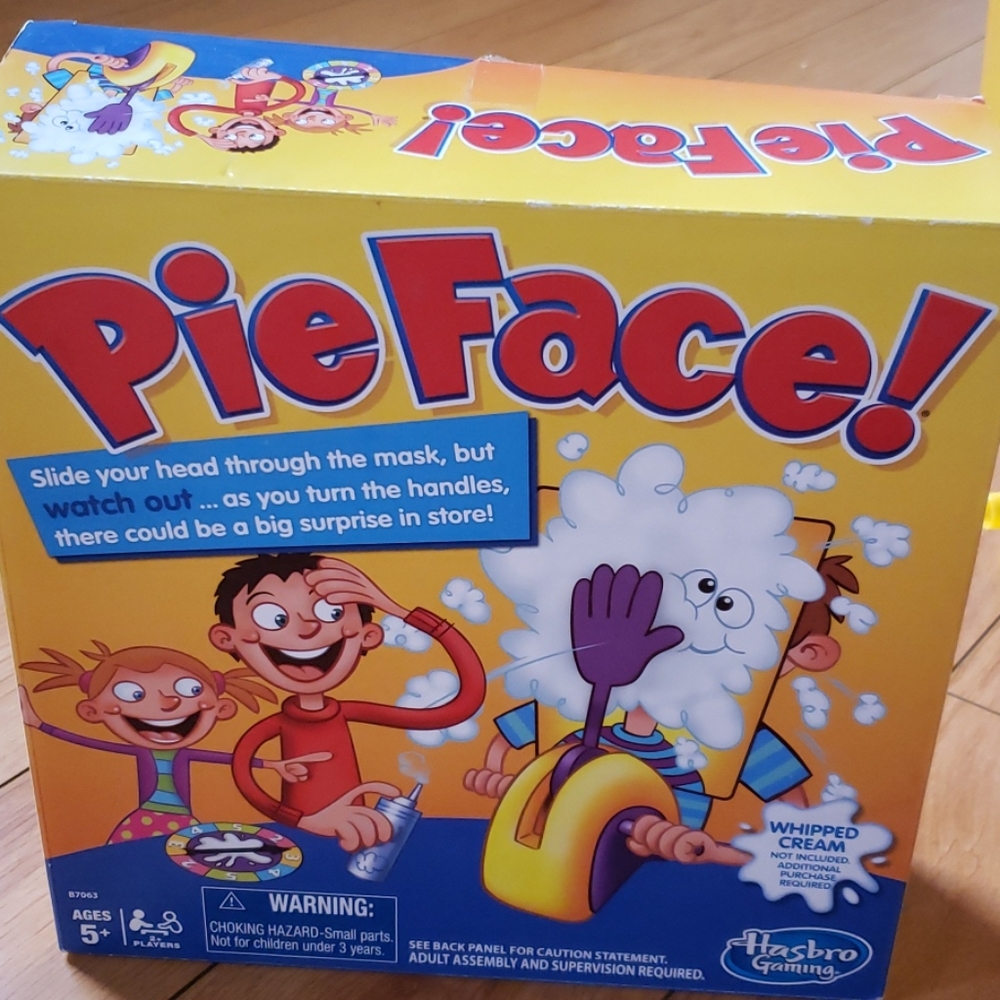 Pie face game